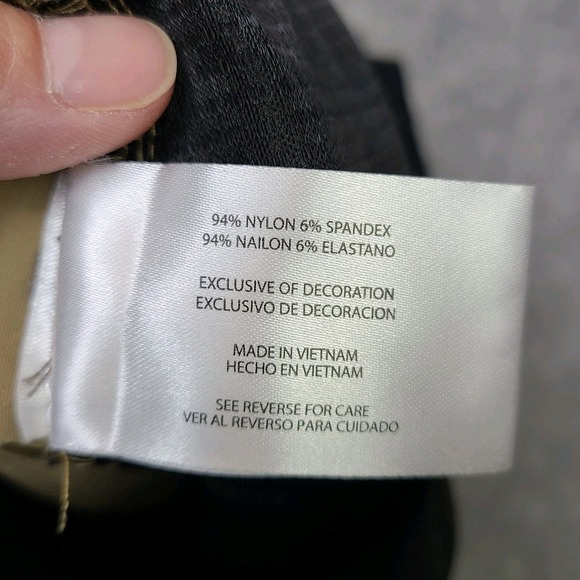 Eddie Bauer‎ Hiking Utility Pants Mens 36x31 Khaki Stretch Nylon Chino Outdoors - Picture 9 of 10